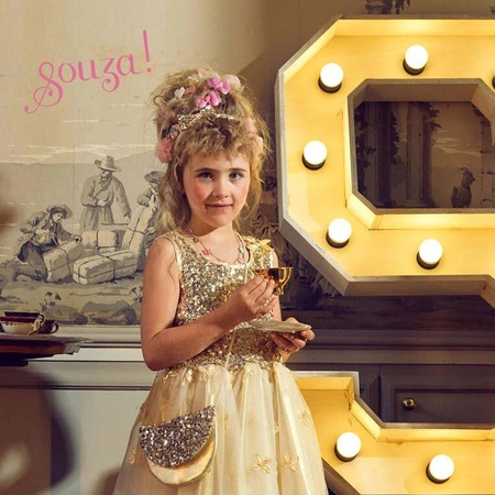 Souza! Sukienka wizytowa tiulowa Angelique 8-10 lat