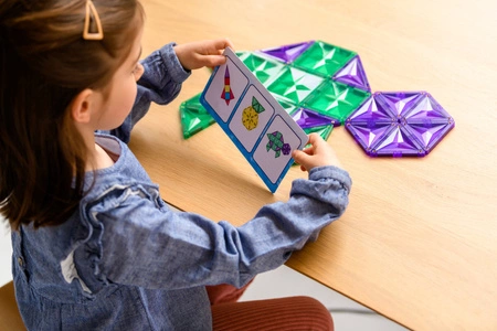 COBLO, magnetyczne klocki konstrukcyjne Basic 100 + 10 brokat GRATIS EDYCJA LIMITOWANA