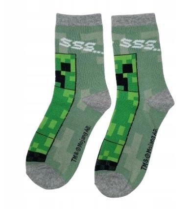 Minecraft kids socks TNT tri-pack (size: 35-38) / Minecraft skarpetki dziecięce TNT trójpak (rozmiar: 35-38)