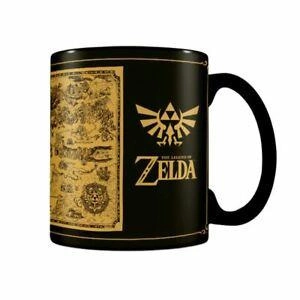 THE LEGEND OF ZELDA (MAP SILHOUETTE) HEAT CHANGE mug / kubek termoaktywny The Legend of Zelda (mapa)