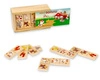 Mini Domino w pudełko - Zwierzątka