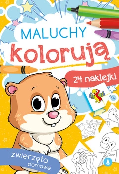 Zwierzęta domowe. Maluchy kolorują