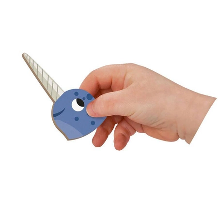 Magnetyczna układanka Zwierzęta polarne Magnetibook 3-8 lat, Janod