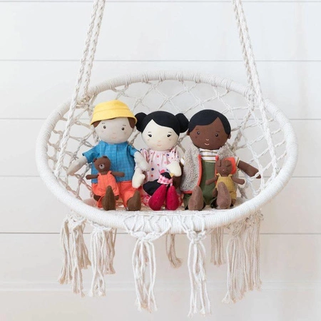 Lalka Ellis i jej mały piesek Playdate Friends 161590-Manhattan Toy, pluszaki dla dzieci