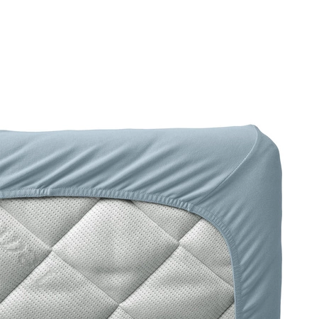 LEANDER - prześcieradło do łóżeczka Junior 2 sztuki, niebieskie