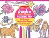 Kolorowanka Jumbo Konie, Kwiaty, Serduszka 14225-Melissa & Doug, kolorowanki