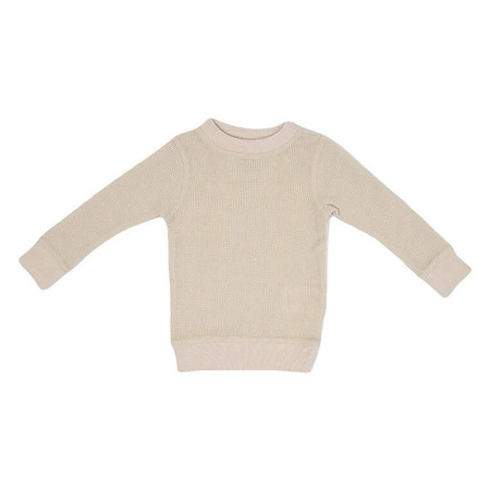 Lodger dwuczęściowa piżamka bawełniana beżowa Ciumbelle Ivory r. 86