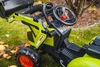 FALK Traktor CLAAS na Pedały z Przyczepą, Łyżką i Spychaczem od 3 Lat