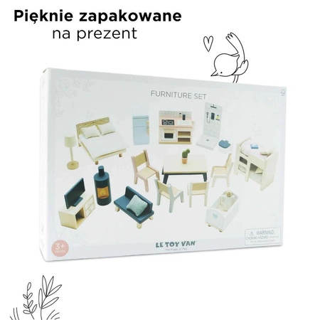 Zestaw mebli startowych, mebelki Le Toy Van