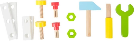 Pchacz i warsztat narzędziowy w jednym 10614-Small Foot, pchacze i warsztaty narzędziowe dla dzieci