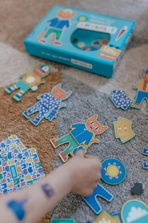 Auzou Zestaw magnesów "Ubieranka" 81668