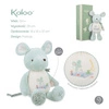 Kaloo Przytulanka z dzwoneczkiem Myszka 28 cm w pudełku kolekcja Petites Chansons