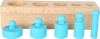 Drewniana układanka logiczna odważniki Montessori 10525-Small Foot, zabawki edukacyjne