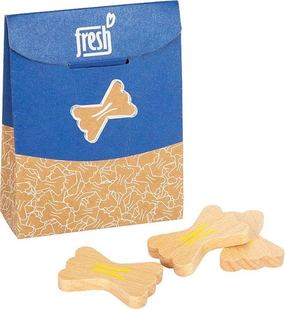 Drewniany makaron do zabawy dla dzieci w kuchni sklepie Fresh Small Foot 12350