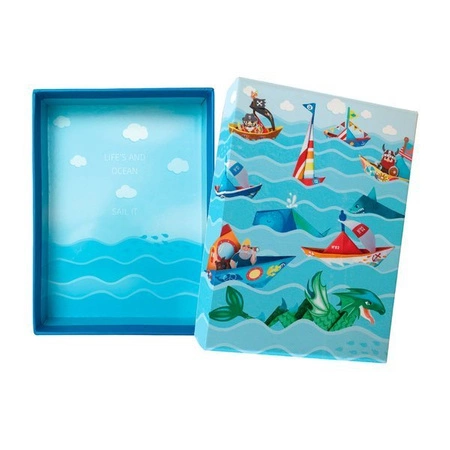 Box Candiy, zestaw artystyczny origami Statki i podwodny świat