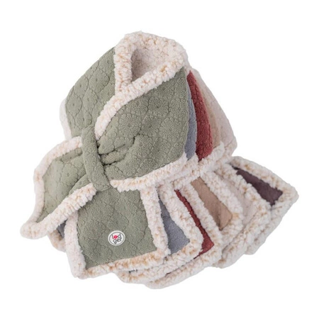 Lodger Dwuwarstwowy szaliczek z polaru brązowy Fleece Buffalo