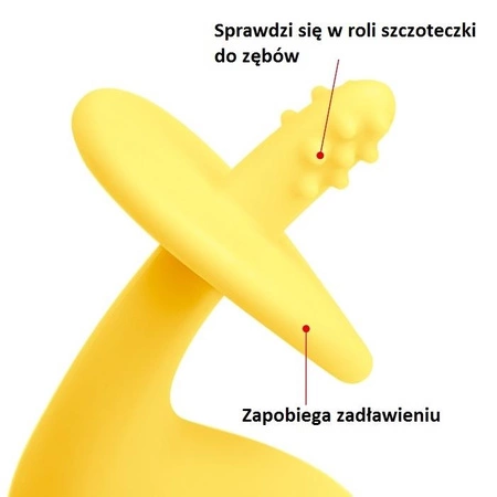 Mombella Gryzak Dancing Elephant Lemon