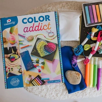 USZKODZONE OPAKWOANIE Janod Multizestaw kreatywny Kolory I love creativity 8+