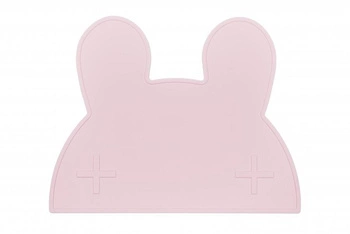 Silikonowa podkładka Króliczek We Might Be Tiny - Powder Pink