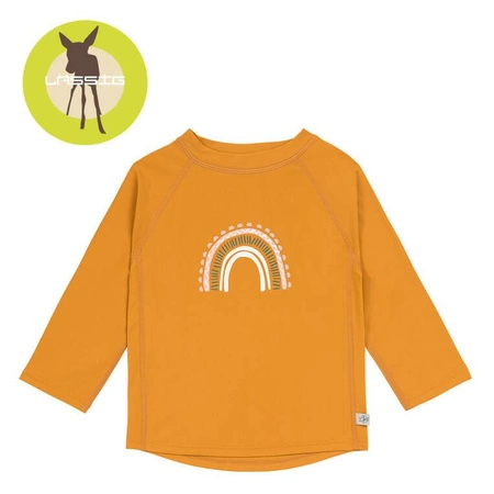 Lassig Koszulka do pływania z długim rękawem przeciwsłoneczna UV60 Splash & Fun Tęcza gold, rozm. 92