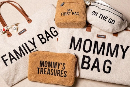 Childhome Torba Mommy Bag Teddy Bear White (Limited Edition)