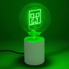 Minecraft Creeper lampka - żarówka neonowa (wysokość: 24,3 cm)