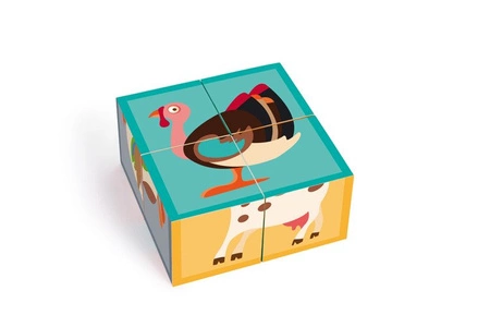 Scratch, Puzzle 4 Klocki FARMA