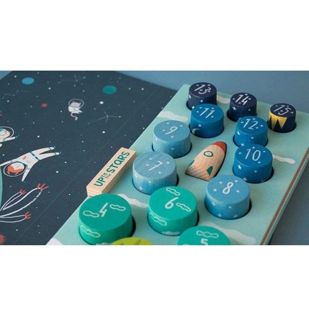 Gra zręcznościowa | Drewniana układanka UP TO THE STARS! | Londji®