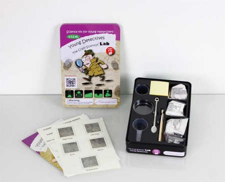 Zestaw do robienia eksperymentów The Purple Cow - Młody detektyw