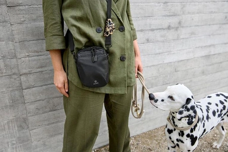 PALOPA Torebka saszetka na smakołyki dla psa Greta black L