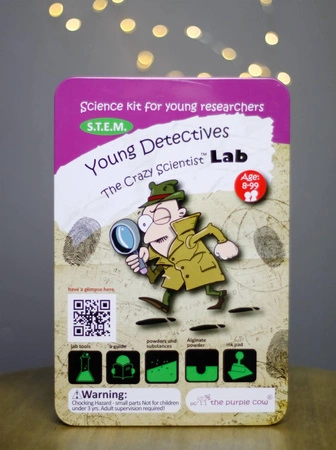 Zestaw do robienia eksperymentów The Purple Cow - Młody detektyw