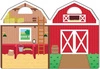 Książeczka Farma z naklejkami wielokrotnego użytku 19408-Melissa & Doug, naklejki