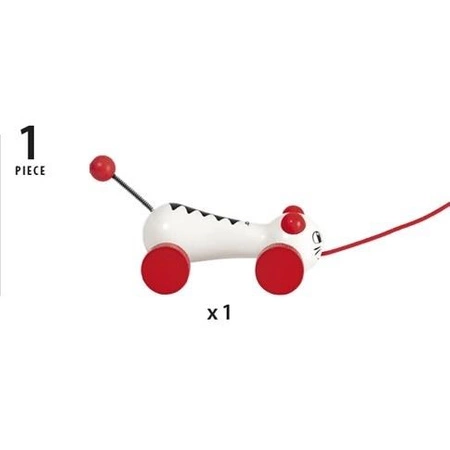BRIO Zabawka do Ciągnięcia Kot