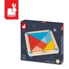 Drewniana układanka Tangram Essentiel, Janod