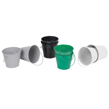 CLASSIC WORLD Kolorowe Wiaderka 8 szt.