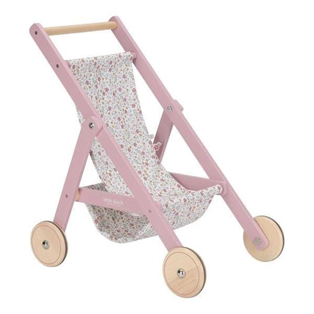 Little Dutch Wózek drewniany dla lalek FSC LD7064
