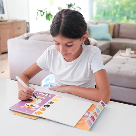 Tiger Tribe Przenośne Kolorowanki Wodne – Tęczowe Niebo