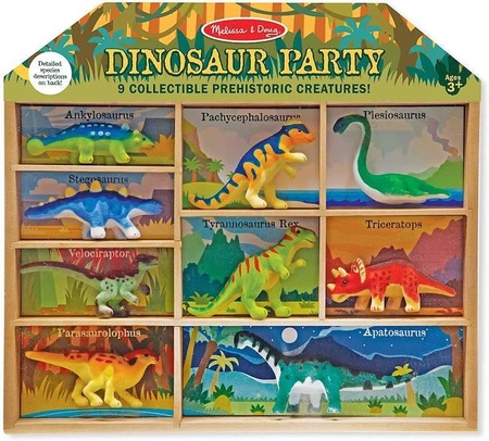 Figurki Dinosaur Party 12666- Melissa & Doug, dinozaury dla dzieci