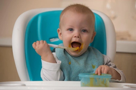 B-Pojemniki 300 ml ( 6 sztuk) blue-white-grey