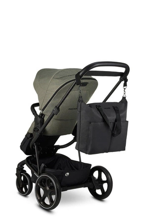 Easywalker Torba do wózka z przewijakiem i organizerem Jet Black uniwersalna