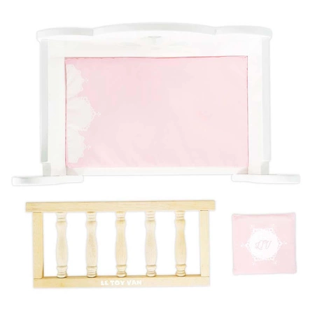 Łóżeczko dla lalek w kształcie sań Le Toy Van