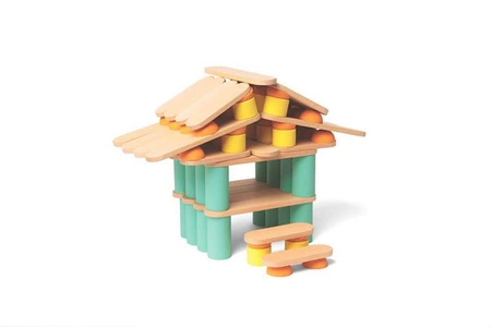 OPPI Kreatywny zestaw konstrukcyjny Stix 108 elementów 2+