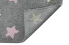 Lorena Canals Dywan bawełniany Tricolor Star Gris/Azul 120 x 160 cm