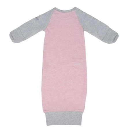 Juddlies Organic Raglan Piżama Pink 0-3 M