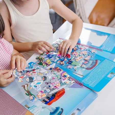 Naklejki wielorazowe Psi Patrol Puffy Sticker – Jake’s Mountain Melissa and Doug 33257