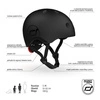 SCOOTANDRIDE Kask S-M dla dzieci 3+ lat Black