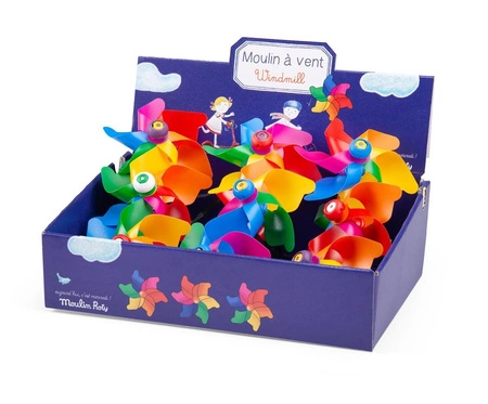 Kolorowy wiatraczek z zawieszką do roweru 713377