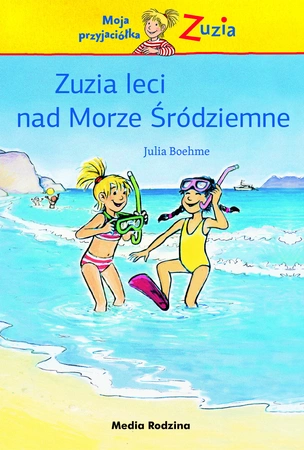Zuzia leci nad morze śródziemne