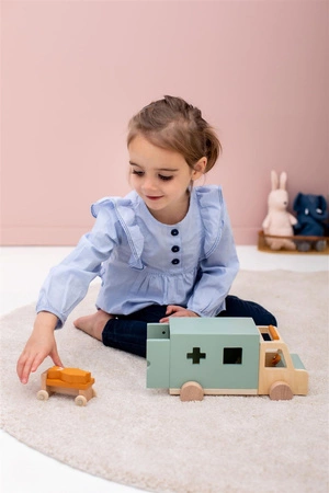 Drewniana Karetka Pogotowia Trixie Baby