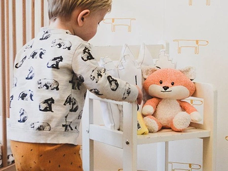 Uspokajający lisek Robin the fox Pomarańczowy 0m+ FLOW AMSTERDAM